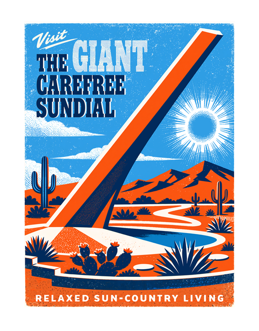 Giant Carefree Sundial